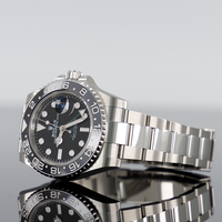 Rolex GMT-Master II 40mm steel Black Dial "bruce Wayne" oyster 126710GRNR 2