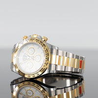 Rolex Daytona 40mm Steel and Yellow Gold White Dial 126503 2