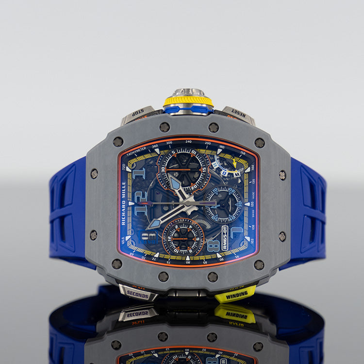 Richard Mille RM 65-01 Automatic Split Seconds Chronograph gray quartz TPT