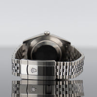 Rolex Datejust 41mm Steel Jubilee Gray Diamond Dial 126334 4