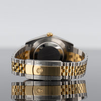Rolex Datejust 41mm Steel and Yellow Gold Fluted Bezel Black Dial Jubilee Bracelet 126333-0014 4