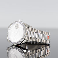Rolex Day-Date 40mm Platinum Meteorite Baguette Dial 228396TBR 2