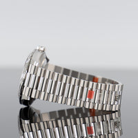 Rolex Day-Date 40mm Platinum Meteorite Baguette Dial 228396TBR 3