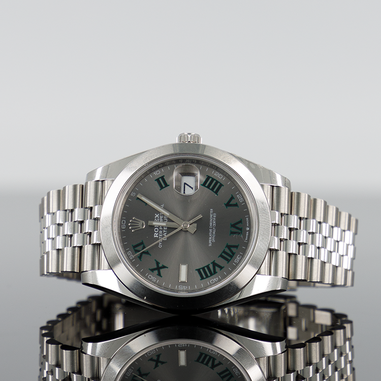 Rolex Datejust 41mm “Wimbledon Dial” Jubilee Bracelet 126300