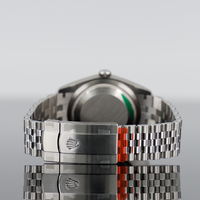 Rolex Datejust 36mm Steel Black Index Dial Fluted Bezel Jubilee 126234 4