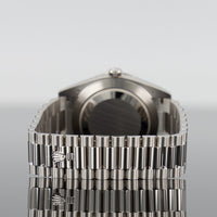 Rolex Day-Date 40mm Platinum Arabic Ice Blue Dial 228396TBR 4