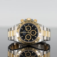 Rolex Daytona 40mm Steel and Yellow Gold Black Dial 126503 1