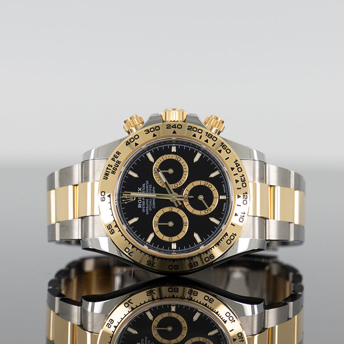 Rolex Daytona 40mm Steel and Yellow Gold Black Dial 126503