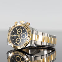 Rolex Daytona 40mm Steel and Yellow Gold Black Dial 126503 2