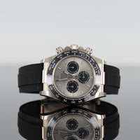 Rolex Daytona Oysterflex 40mm White Gold Steel and Bright Black Dial 126519LN 1