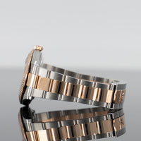 Rolex Datejust 41mm Steel and Rose Gold Fluted Wimbledon Dial 126331 3