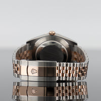 Rolex Datejust 41mm Steel and Gold Sundust Diamond Dial 126331 4