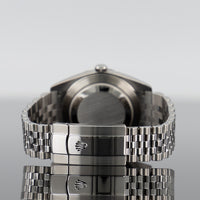 Rolex Datejust 41mm Steel Jubilee Fluted Blue Diamond Dial 126334 4