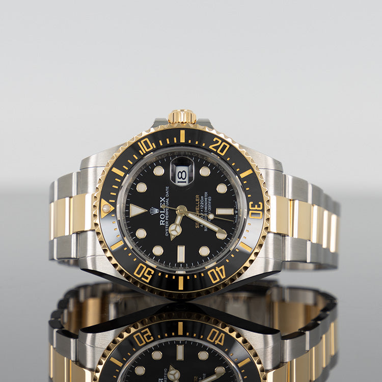 Rolex Sea-Dweller 43mm Steel and Gold Back Dial Oyster 126603