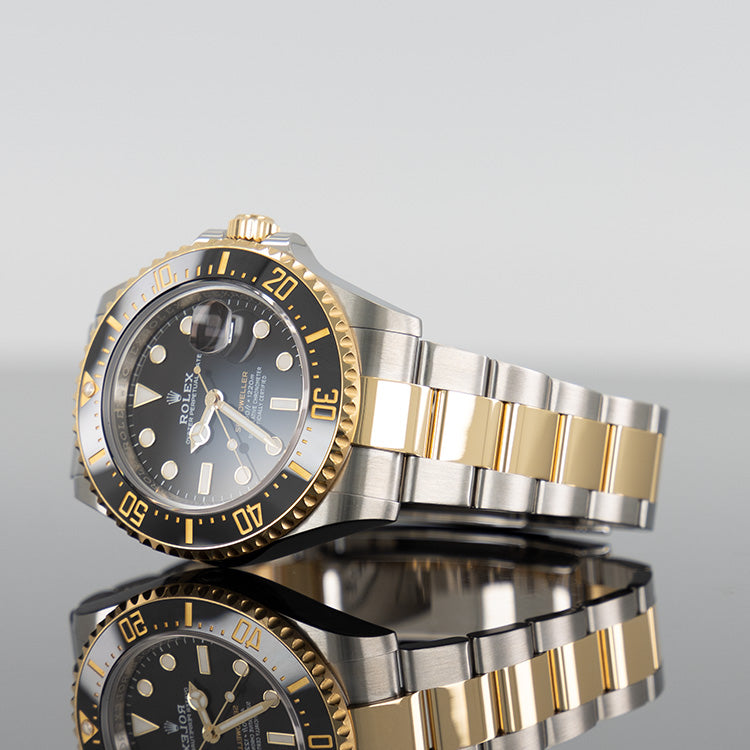 Rolex Sea-Dweller 43mm Steel and Gold Back Dial Oyster 126603