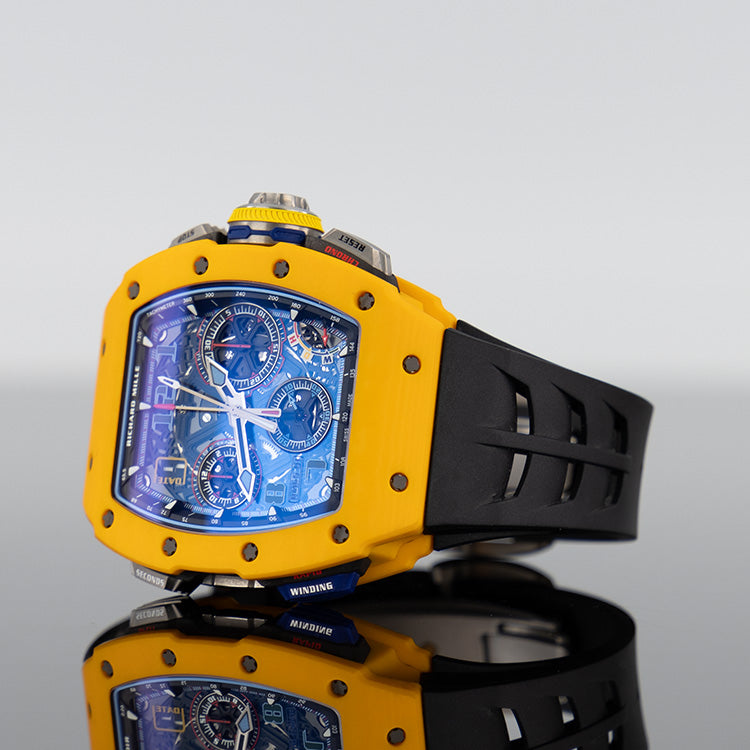 Ricard Mille RM65-01 Chronograph Dark Yellow Quartz TPT Limited 120 Pieces