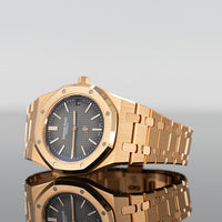 Audemars Piguet Royal Oak 39mm "Jumbo Ultra Thin" Rose Gold Smoke Slate Grey Dial 16202OR.OO.1240OR.02 2