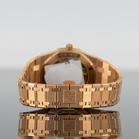 Audemars Piguet Royal Oak 39mm "Jumbo Ultra Thin" Rose Gold Smoke Slate Grey Dial 16202OR.OO.1240OR.02 4