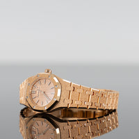 Audemars Piguet Royal Oak 23mm Mini Frosted Rose Gold 67630OR.GG.1312OR.01 2