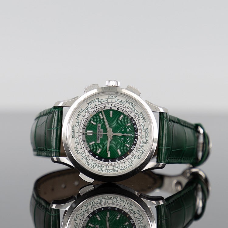 Patek Philippe 5930P-001 Complications 39.5mm Platinum Green Dial