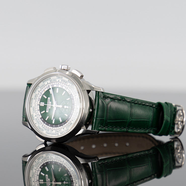 Patek Philippe 5930P-001 Complications 39.5mm Platinum Green Dial