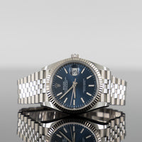 Rolex Datejust 36mm Steel Jubilee Blue Index Dial 126234 1