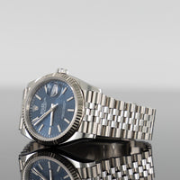 Rolex Datejust 36mm Steel Jubilee Blue Index Dial 126234 2