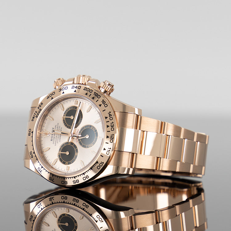 Rolex Daytona 40mm Rose Gold Sundust Dial 126505