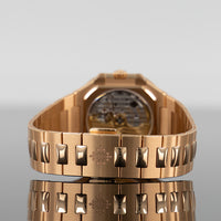 Patek Philippe 7128/1R-001 Cubitus 40mm Rose Gold Sunburst Brown Dial 4