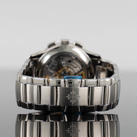 Patek Philippe 5905/1A-001 Complications Flyback Chronograph Annual Calendar 42mm Steel Green Dial 4