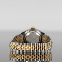 Rolex Datejust 28mm Steel and Yellow Gold Champagne Diamond Dial 279173 4