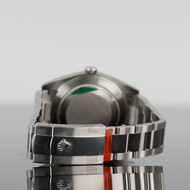 Rolex Datejust 41mm Steel Oyster Grey Dial Fluted 126334