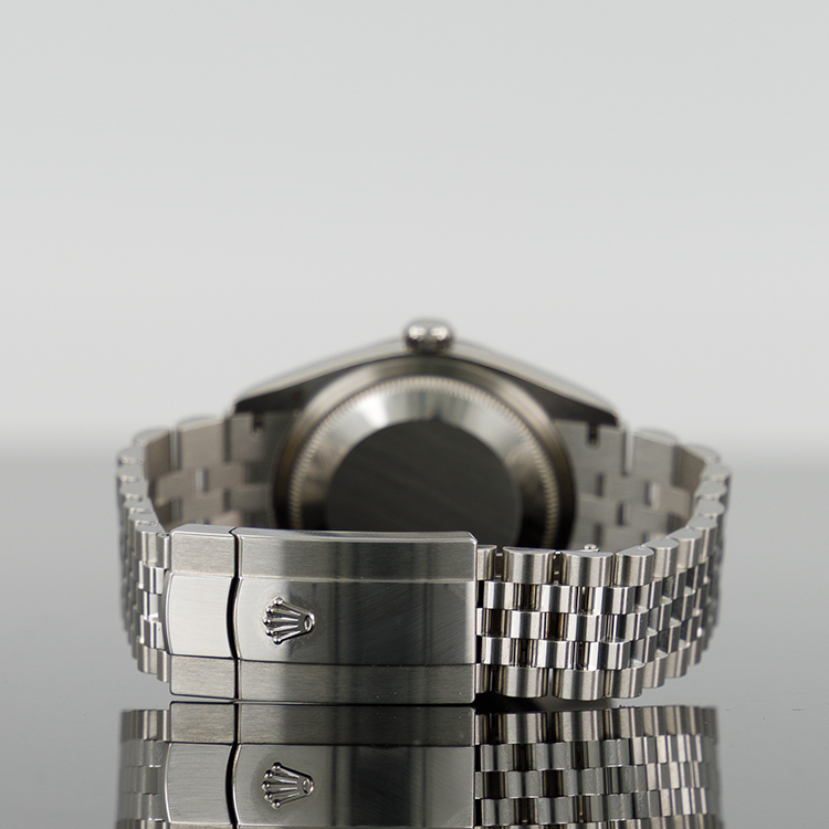Rolex Datejust steel 36mm MOP Diamond Dial Fluted Jubilee 126234