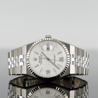 Rolex Land-Dweller 40mmSteel White Honeycomb Motif Dial 127334 1