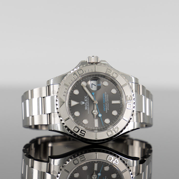 Rolex Yacht-Master 40 Platinum and Stainless Steel 40mm Dark Rhodium Dial 126622
