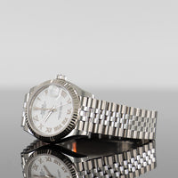 Rolex Datejust 31mm Steel White Roman Dial 278274 2