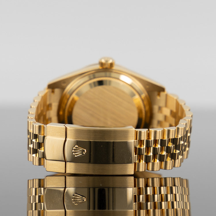 Rolex Sky-Dweller 42mm Yellow Gold Green Dial 336938