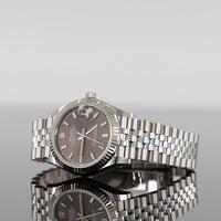 Rolex Datejust 31mm Steel Jubilee Dark Grey Dial 278274 2