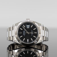 Rolex Datejust 41mm Oystersteel Black Dial 126334 1