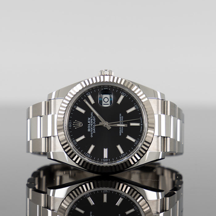 Rolex Datejust 41mm Oystersteel Black Dial 126334