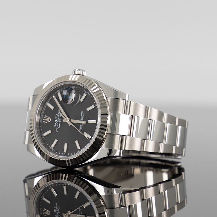 Rolex Datejust 41mm Oystersteel Black Dial 126334