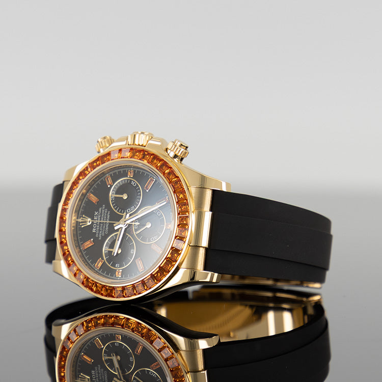 Rolex Daytona 40mm Oysterflex Yellow Gold 116588SACO