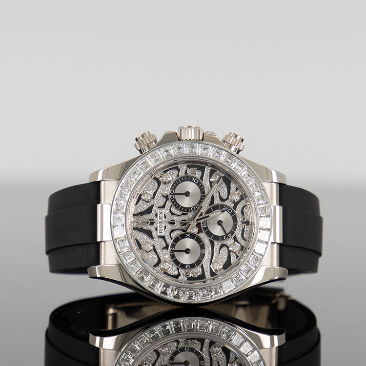 Rolex Daytona 40mm Oysterflex White Gold 'Eye of the Tiger' 116589TBR