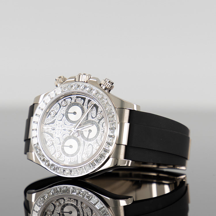 Rolex Daytona 40mm Oysterflex White Gold 'Eye of the Tiger' 116589TBR