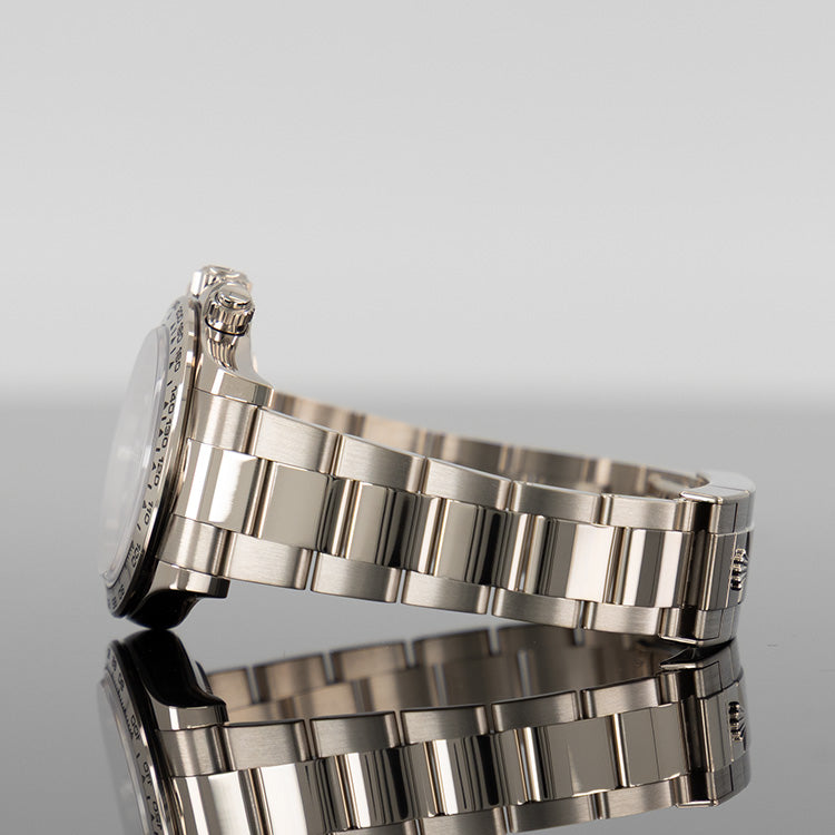 Rolex Daytona 40mm White Gold Blue Dial 116509