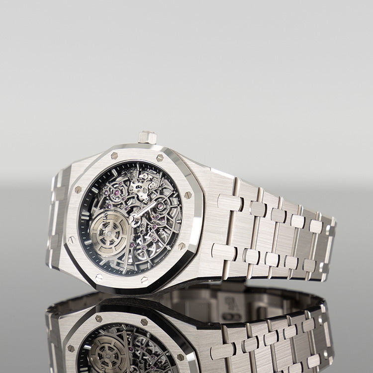 Audemars Piguet Royal Oak 39mm White Gold "Jumbo" Extra-Thin Openworked 16204BC.OO.1240BC.01