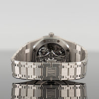 Audemars Piguet Royal Oak 39mm White Gold "Jumbo" Extra-Thin Openworked 16204BC.OO.1240BC.01 4