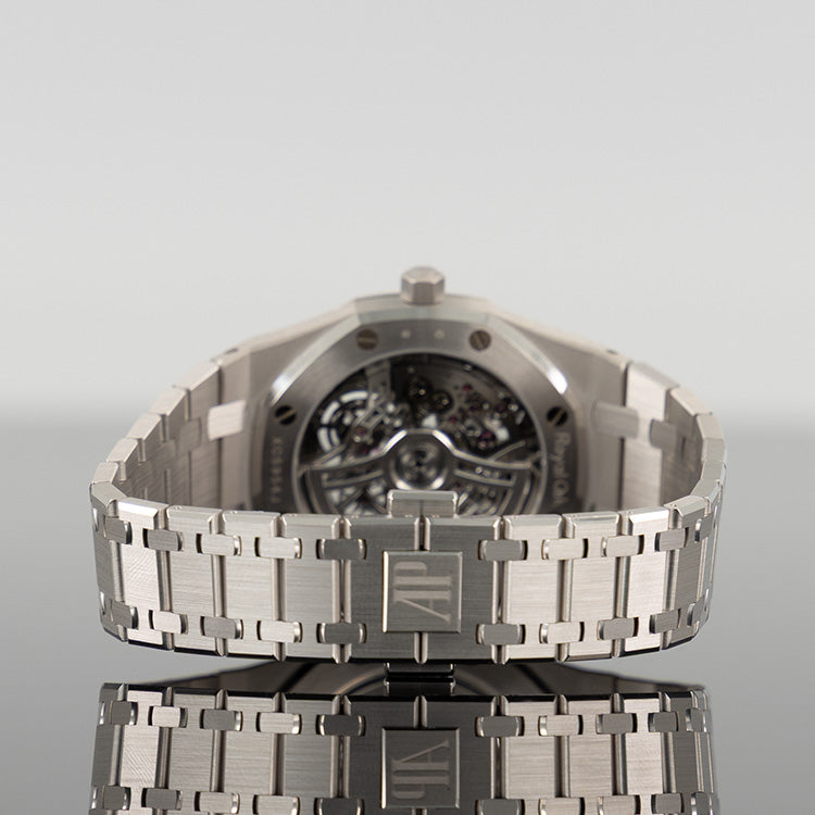 Audemars Piguet Royal Oak 39mm White Gold "Jumbo" Extra-Thin Openworked 16204BC.OO.1240BC.01