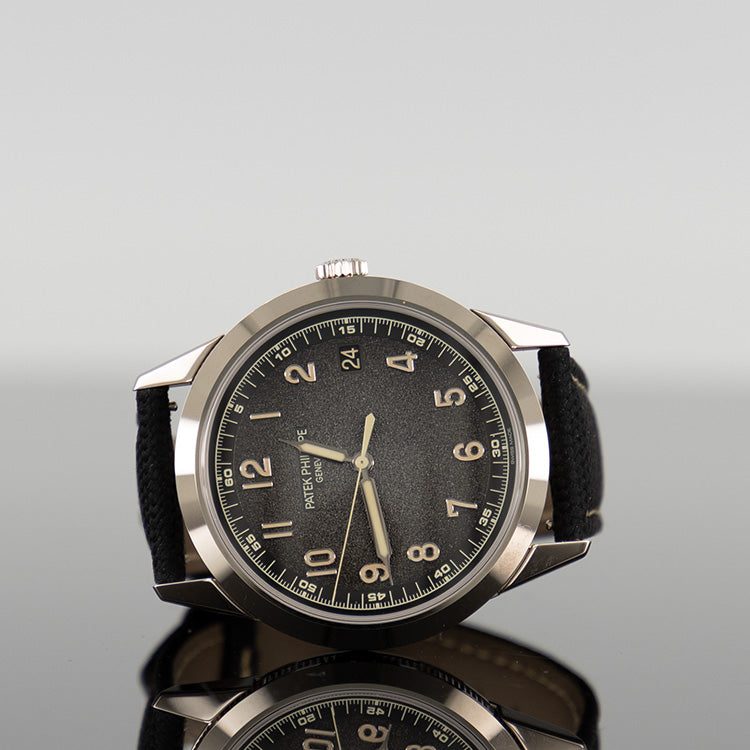 Patek Philippe 5226G-001 Calatrava 40mm White Gold Charcoal Gray Dial