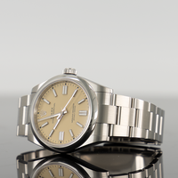 Rolex Oyster Perpetual 41mm Steel Beige Dial 134300 2